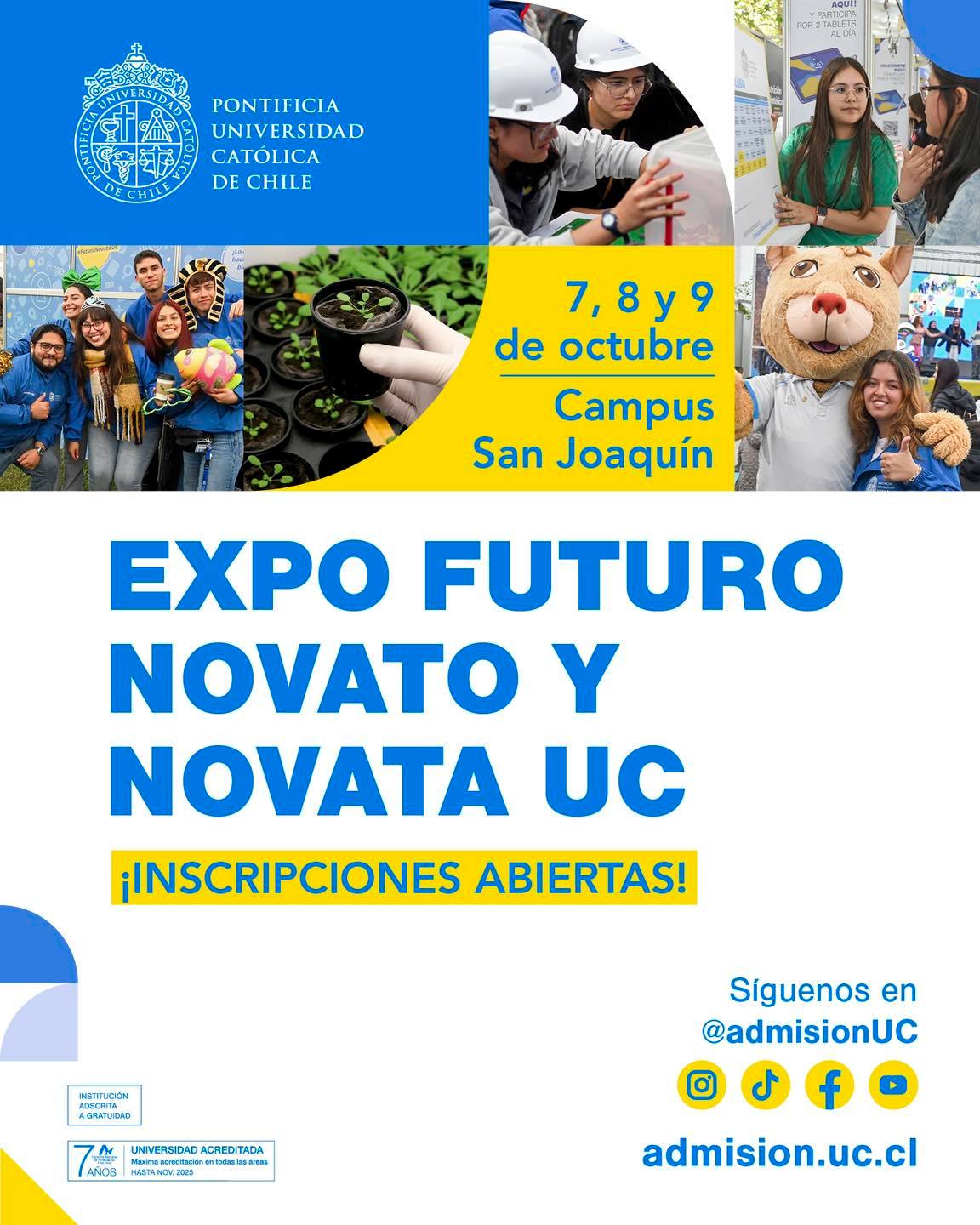 Afiche Expo Novato Uc 2025