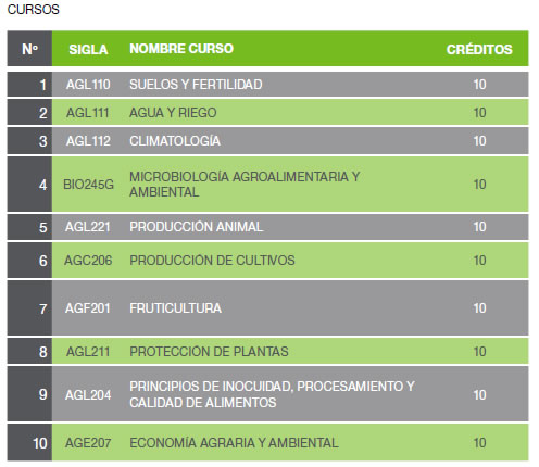 major agronomia