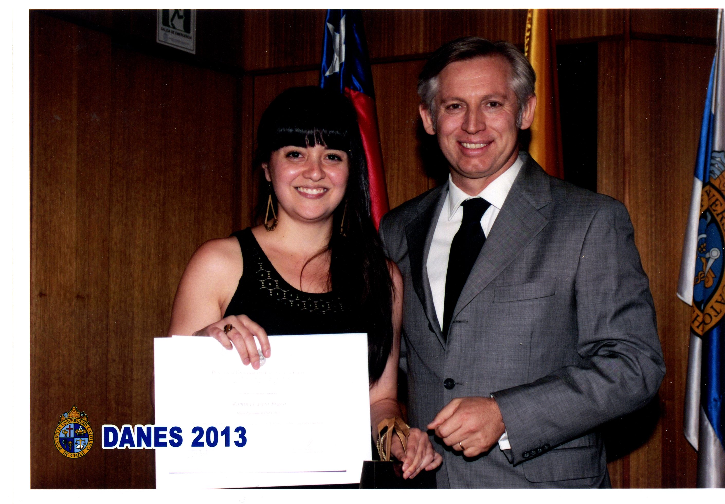 Mejor Alumna en Danes 2013